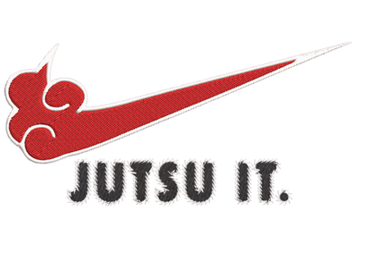 Naruto Jutsu It Embroidered Hoodie