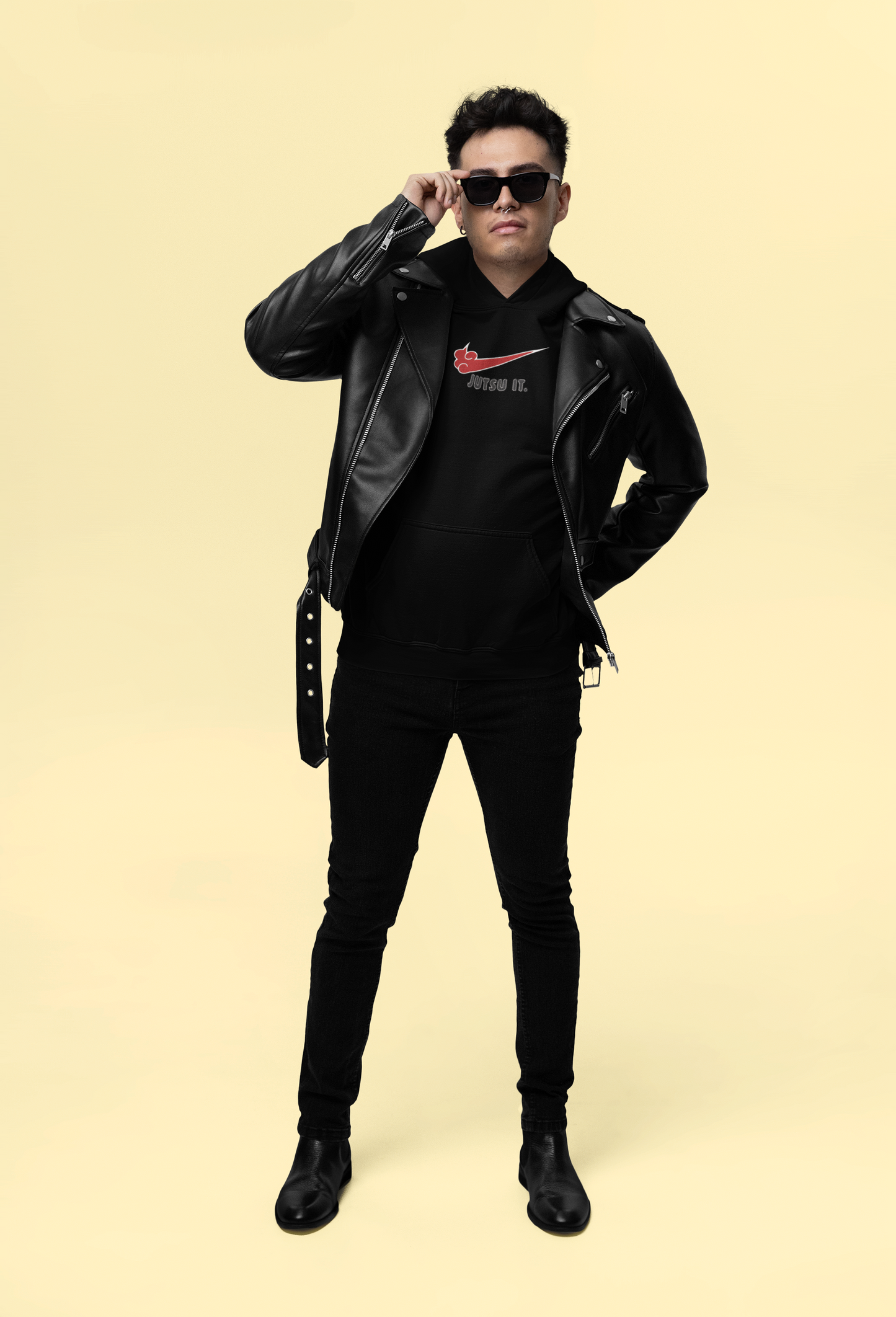 Naruto Jutsu It Embroidered Hoodie